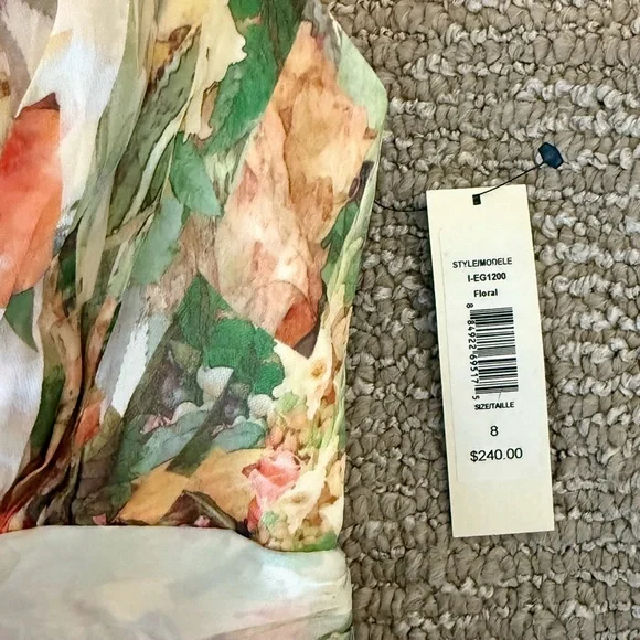 Badgley Mischka Floral Gown - Picture 10 of 10